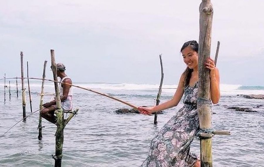 Stilt Fishing - Sri Lanka