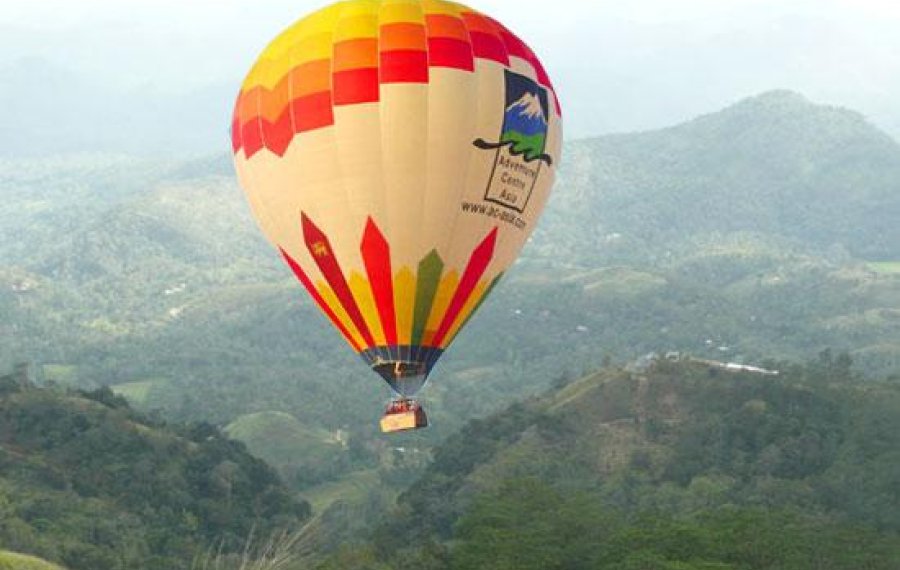 hot air balloon - in sri lanka