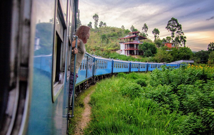 Train Ride - Sri Lanka