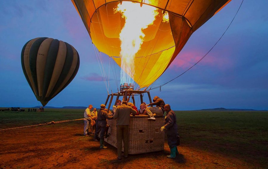 hot air balloon - in sri lanka