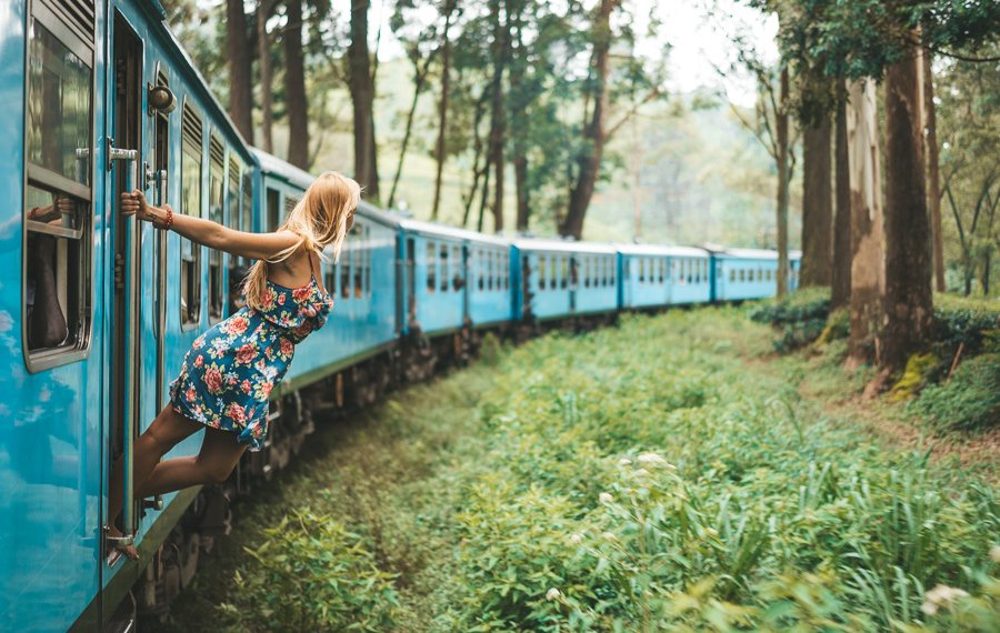 Train Ride - Sri Lanka