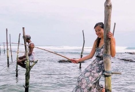 Stilt Fishing - Sri Lanka