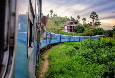 Train Ride - Sri Lanka