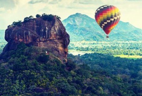 hot air balloon - in sri lanka