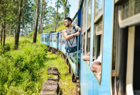 Train Ride - Sri Lanka