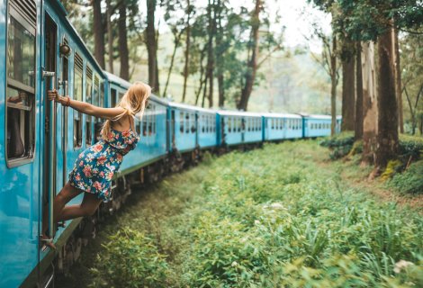 Train Ride - Sri Lanka