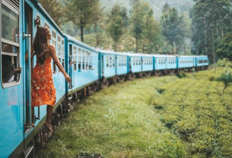 Train Ride - Sri Lanka