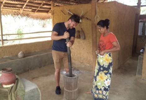 Village Safari - in sri lanka