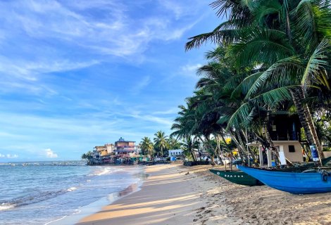 Hikkaduwa beach